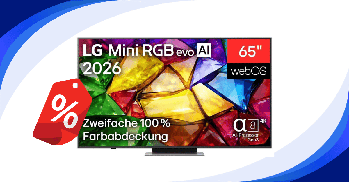 Brandneuer LG-Fernseher zum Schnäppchenpreis